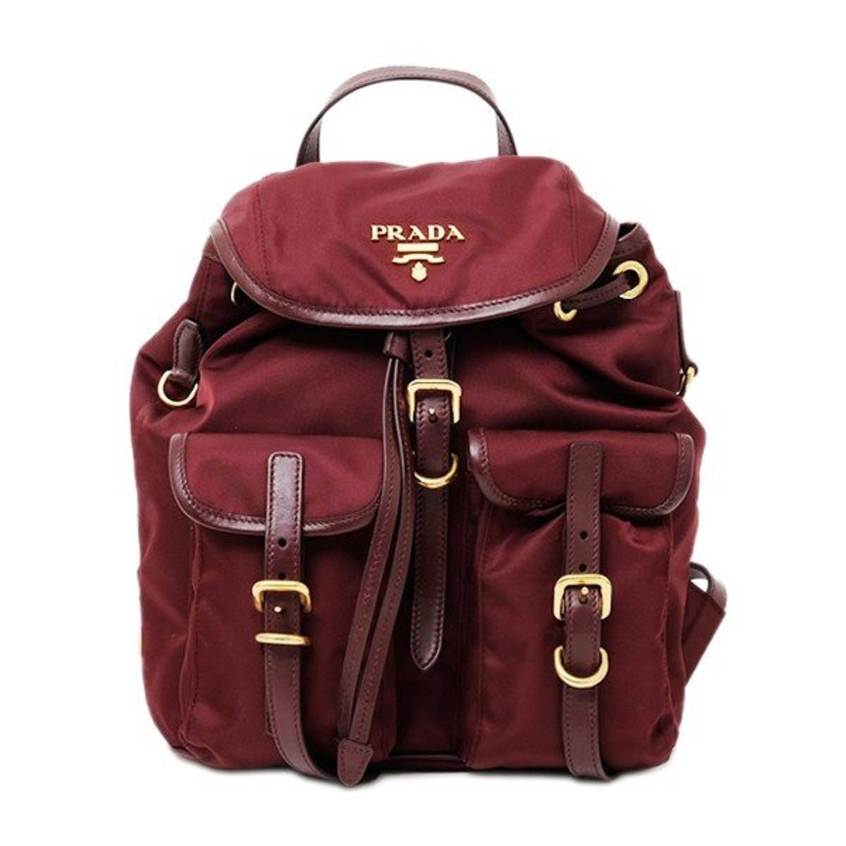 prada backpack brown