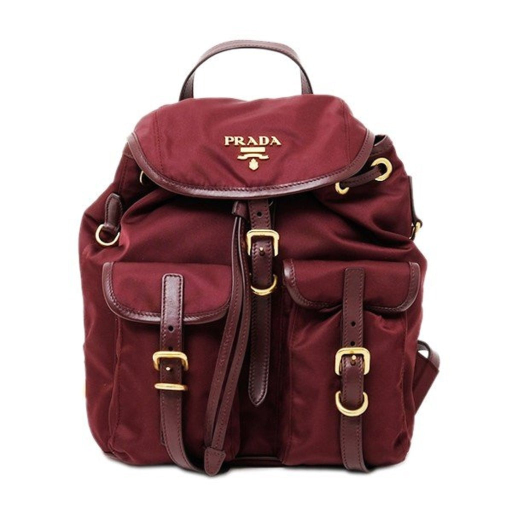 prada backpack gold hardware