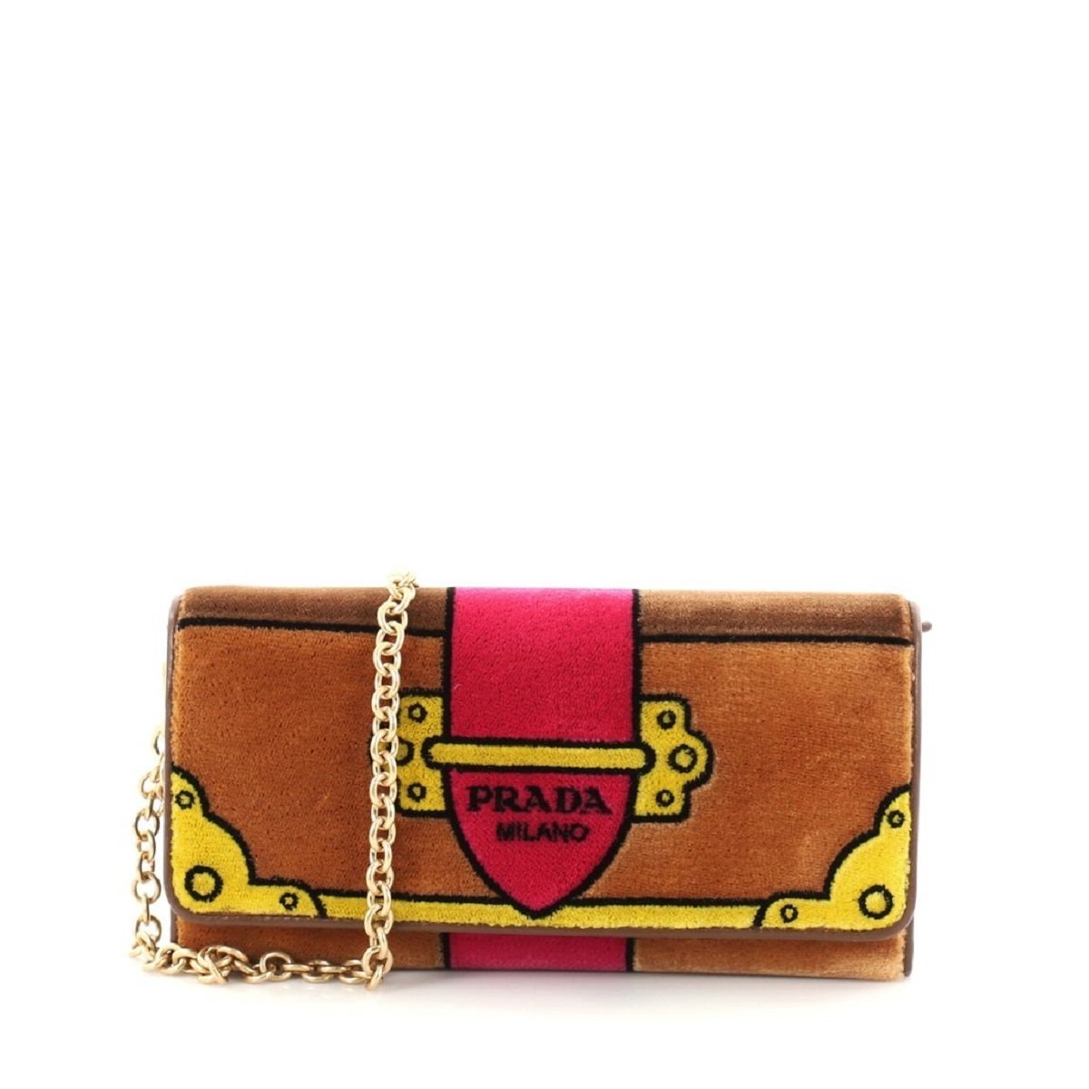 prada velvet wallet