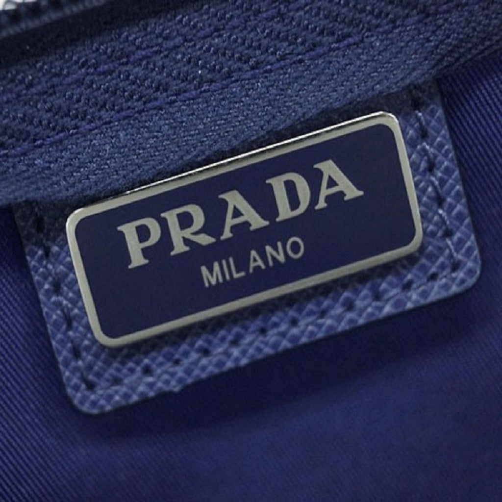 blue prada logo