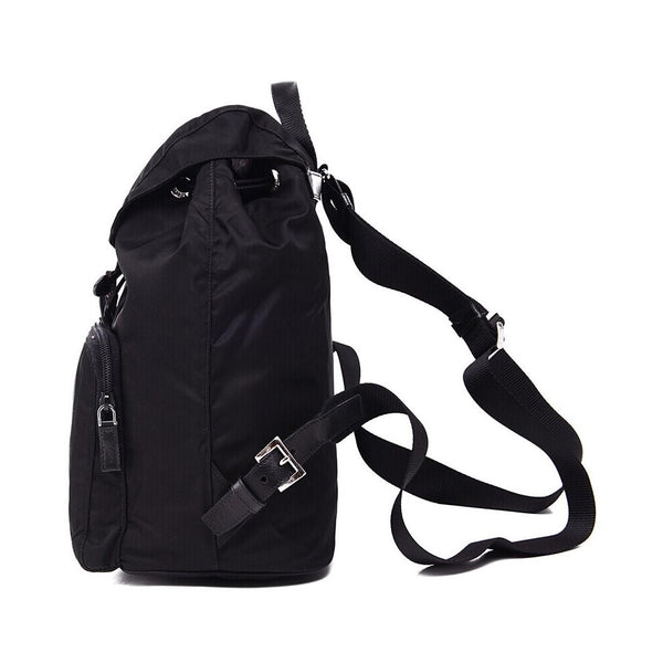 Prada Zainetto Unisex Black Tessuto Nylon Backpack Rucksack 1BZ005 ...