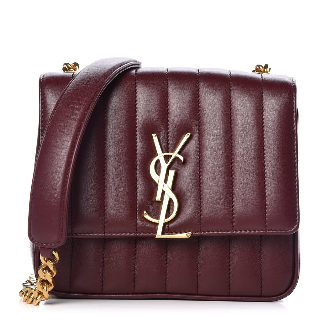 saint laurent classic monogram quilted leather shoulder bag