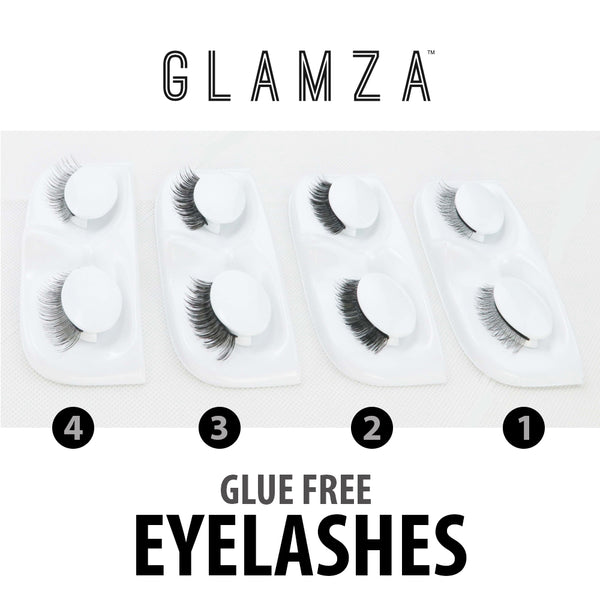 Glamza Magic False Eyelashes Fake Eye Lashes 6