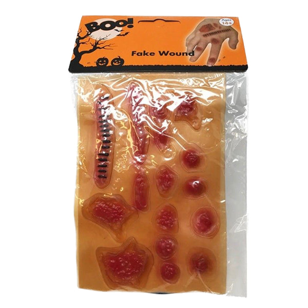 Halloween Fake Wound Scary Party Aid 1