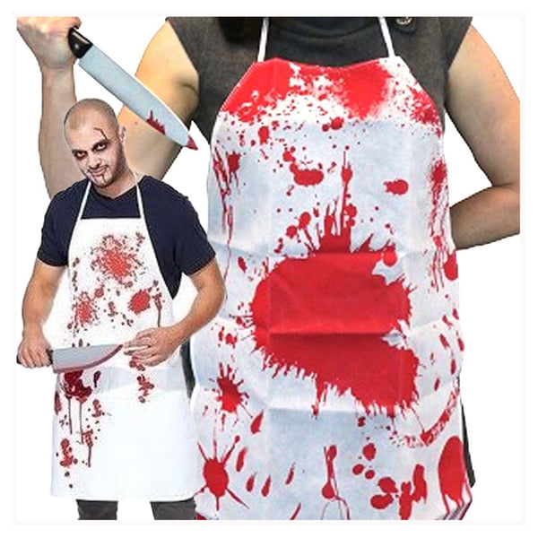 Spooky Halloween Bloody Apron 0