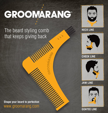 Beard Comb & Catcher Set 6