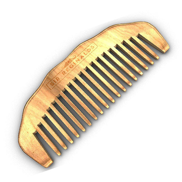 Sir Reginalds Hand Made Sandalwood Beard Comb 0