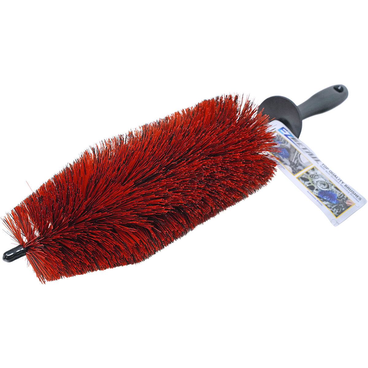  Detail King Woolie Wheel Brush - 18” Red Handle - Safest & Most  Effective Brush to Clean Automotive Wheels - Professional Brush : Automotive