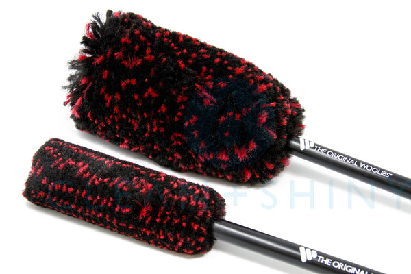 Wheel Woolies 3-Piece Wheel Cleaning Brush Kit