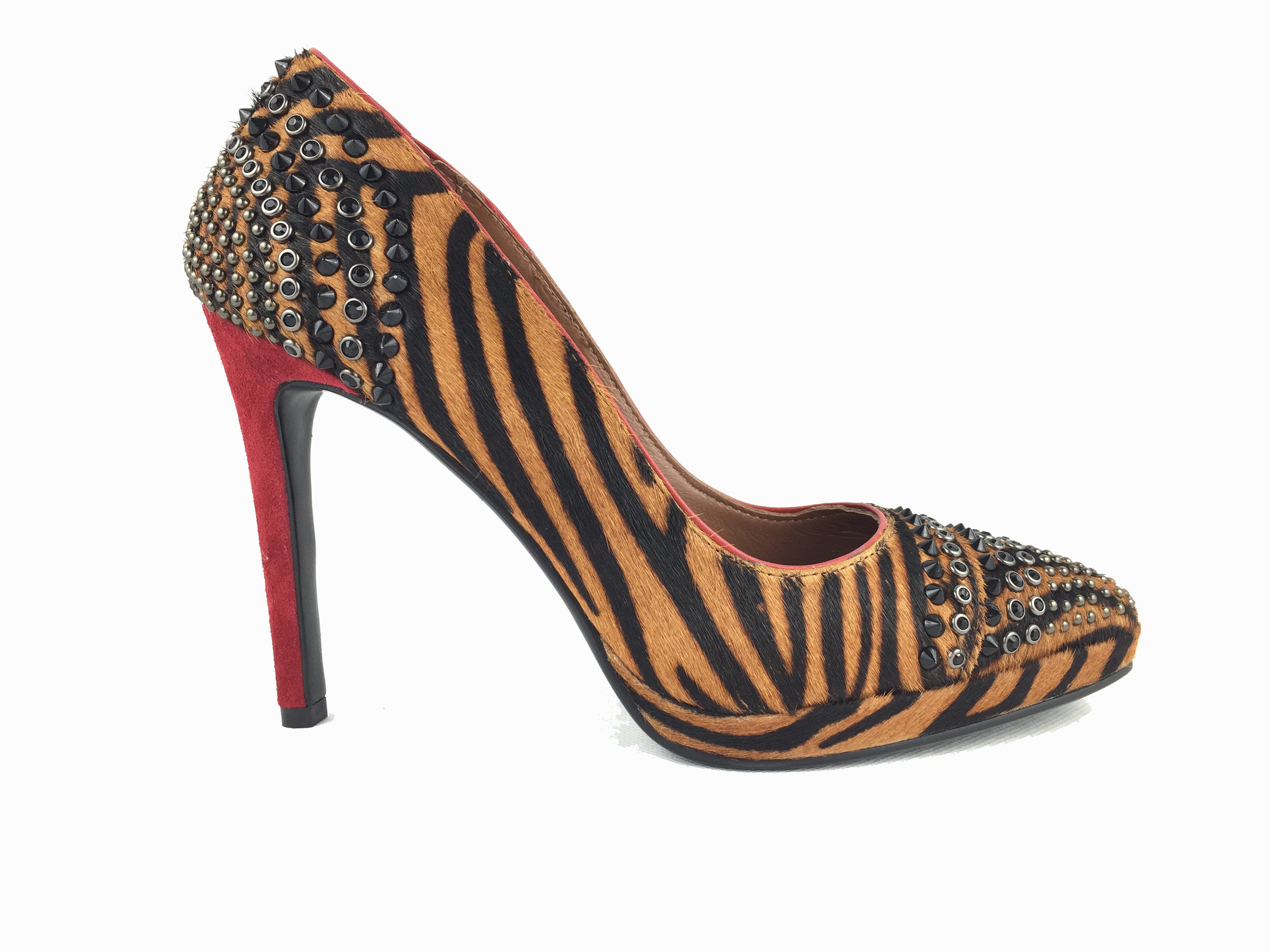 tiger high heels