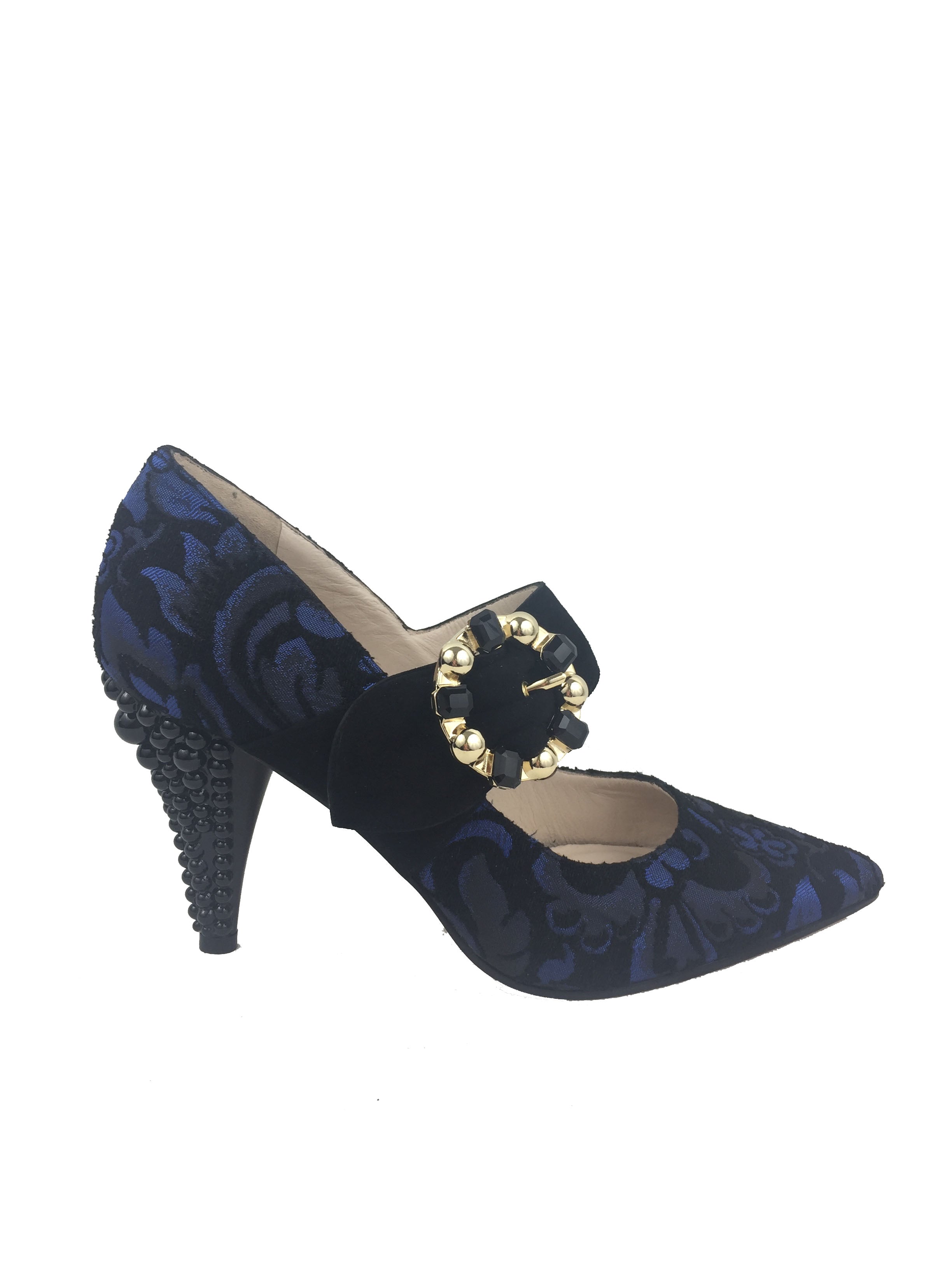Lodi Black and Blue Gucci Inspired Heels – CHERRYPIC