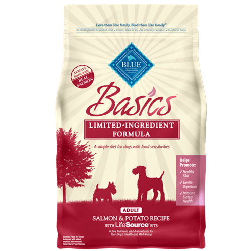 salmon and potato dry dog food