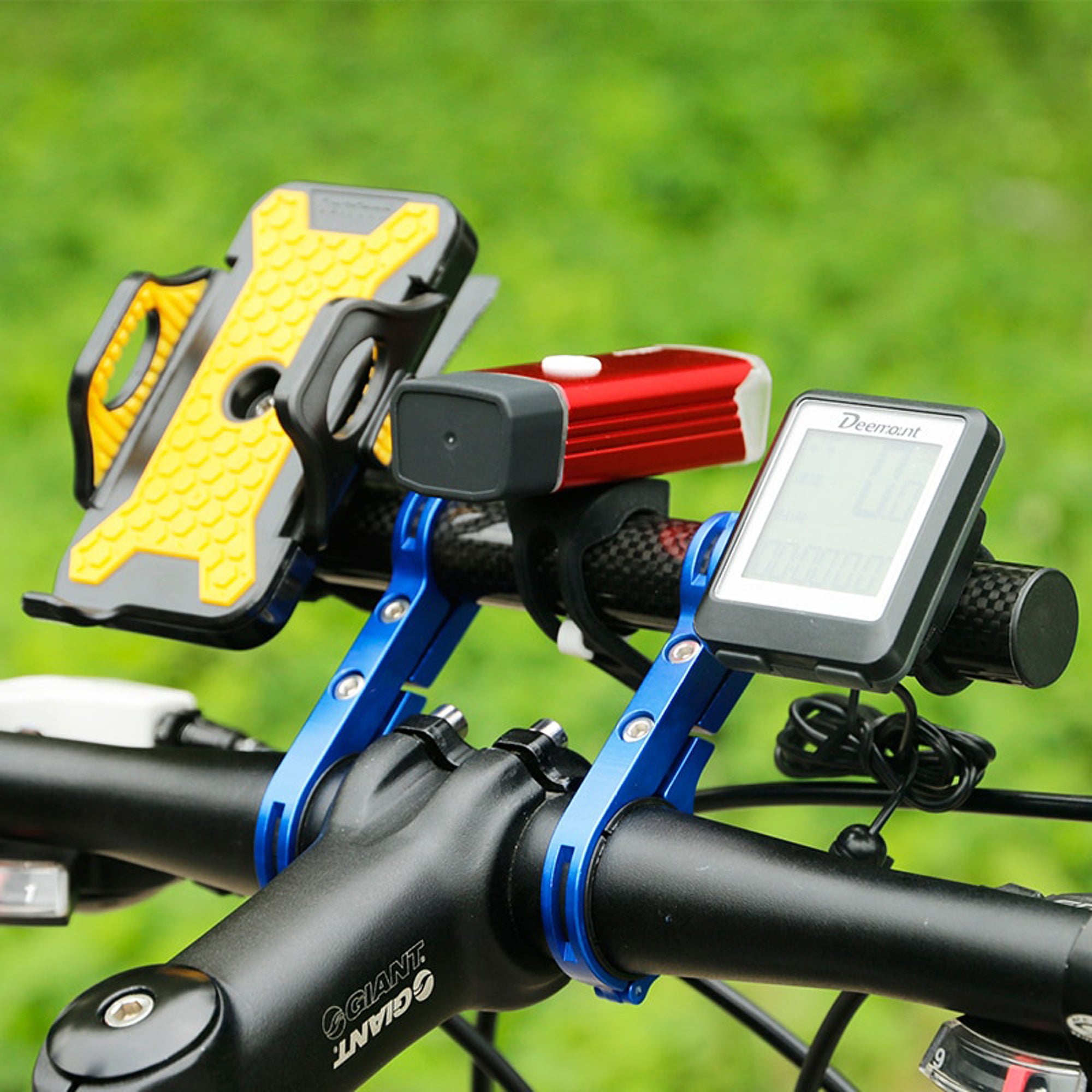 bicycle headlight mounting bracket