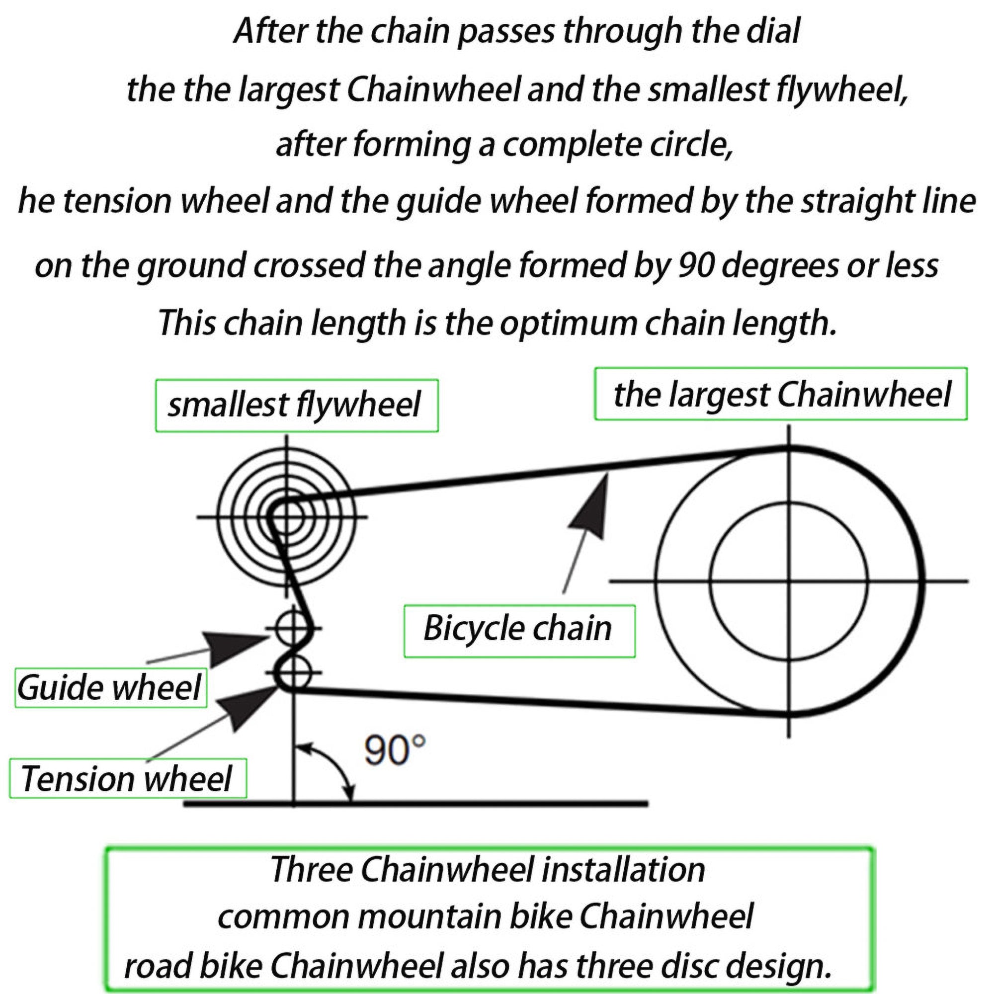 mountain bike chain sizes