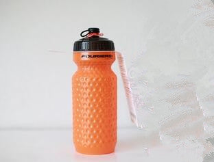 orange bike bottle