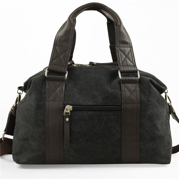 Canvas Weekend Bag for Men Casual Travel Bags for Women Portable Overn - www.semashow.com