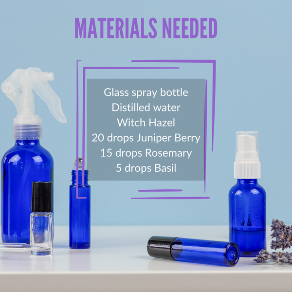DIY Room Spray With Essential Oils - Directions