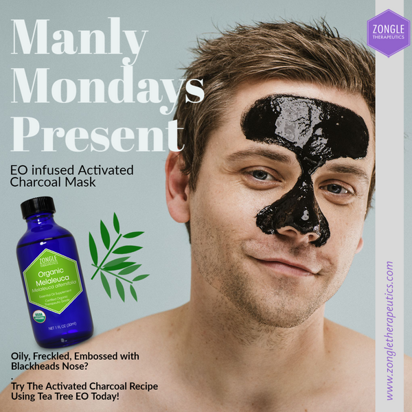 Essential Oil Infused Activated Charcoal Mask