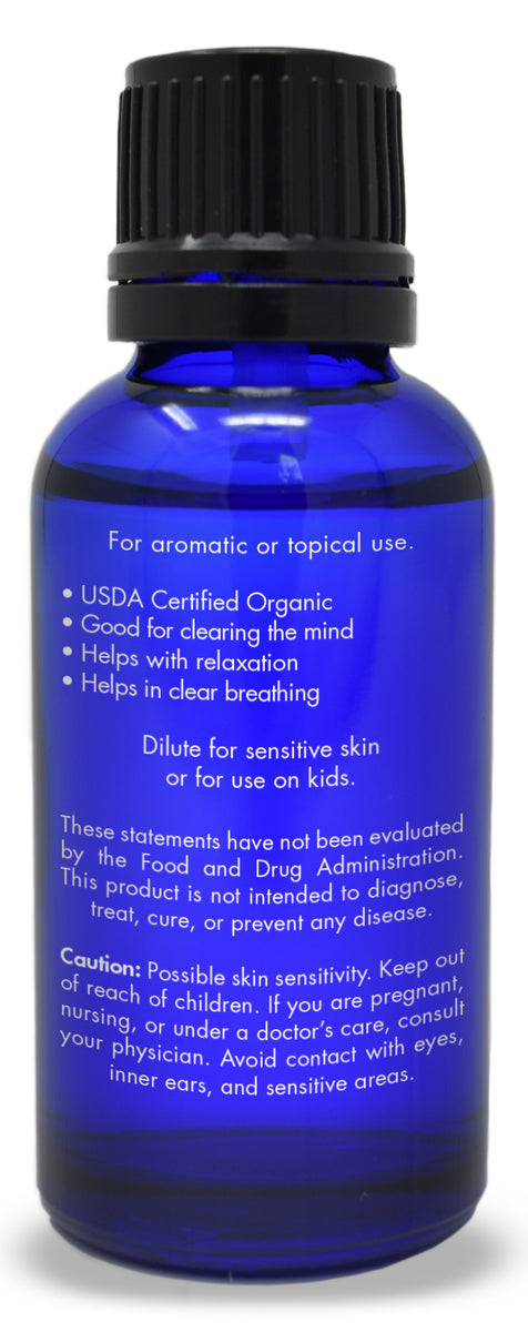 Zongle USDA Certified Organic Eucalyptus Oil, Eucalyptus Radiata, 1 oz