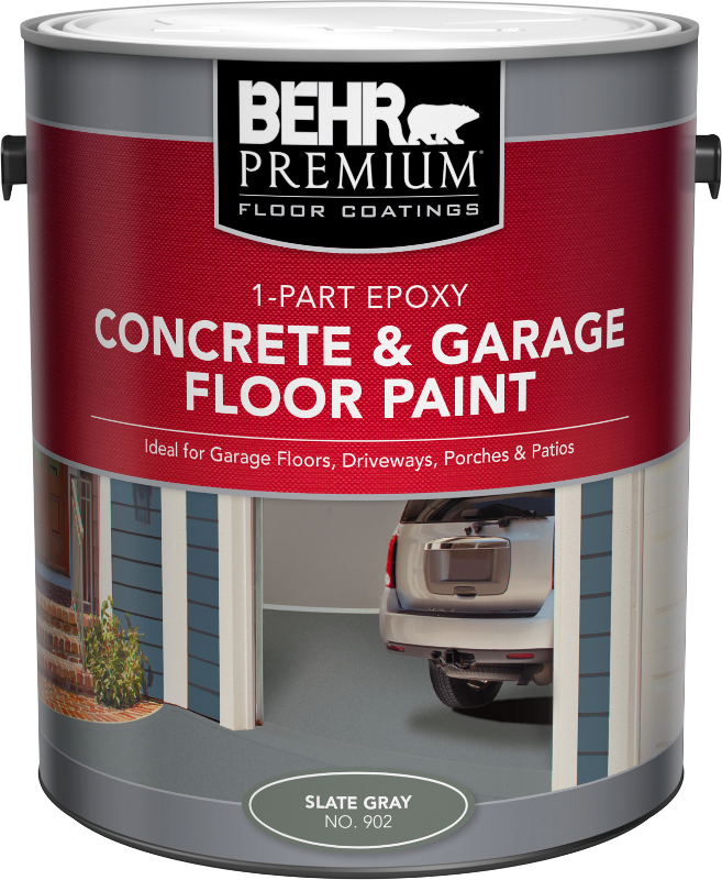 BEHR PREMIUM® 1Part Epoxy Concrete & Garage Floor Paint