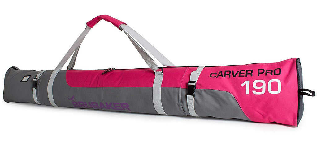 pink ski bag