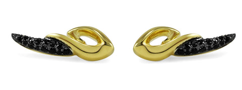 EMPIRE Pavé Contour Earring