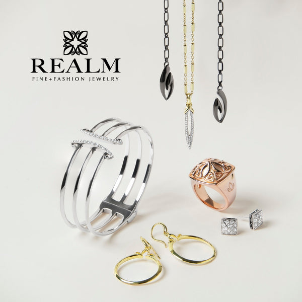REALM Fine + Fashion Jewelry brand array