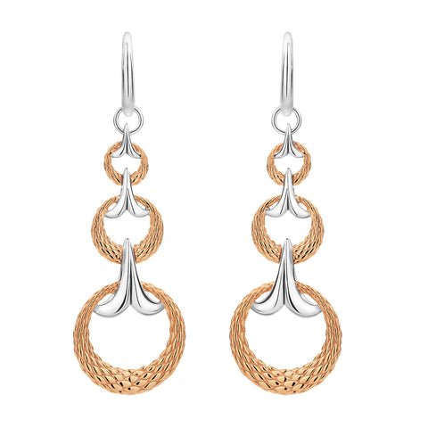 sensual and dramatic swing earring