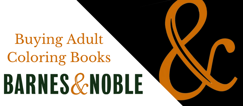 barnes and noble adult coloring books