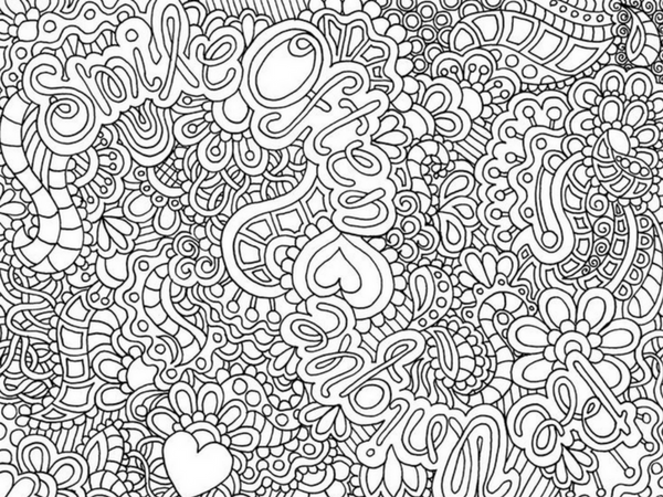 coloring pages of smiles