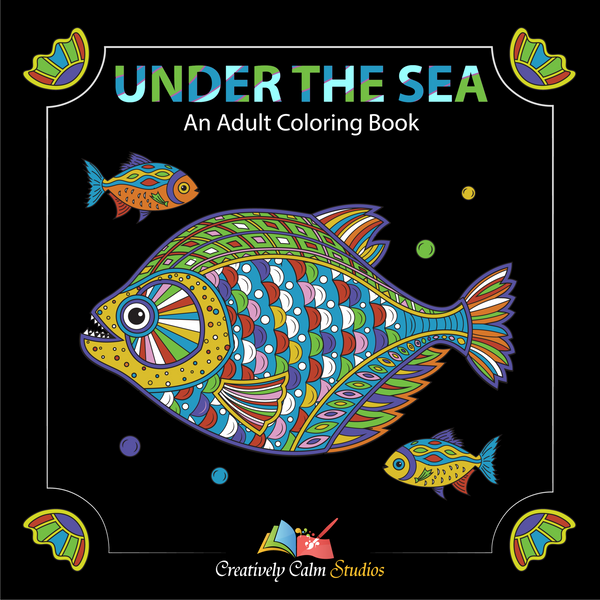 Adult Coloring Book Set - Into the Jungle, Under the Sea, Up in the Ai ...