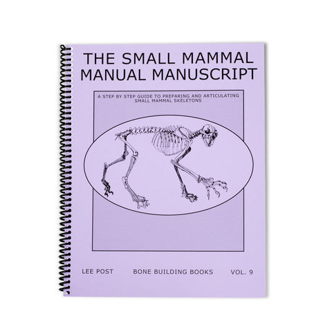 The Small Mammal Manual Manuscript Book (Vol. 9)