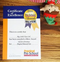 Practical PreSchool Award Elf for Christmas