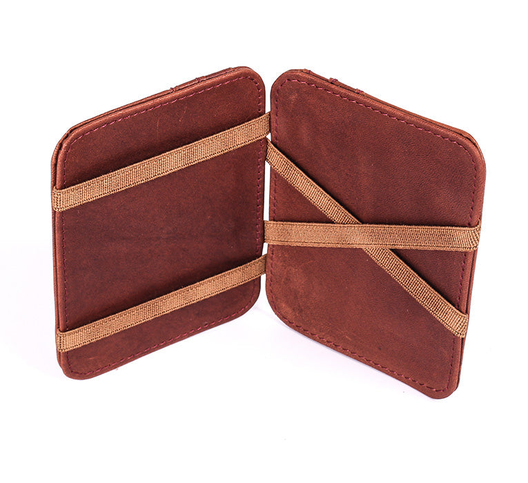 HUMAN MADE LEATHER MAGIC BAND CARD CASE-