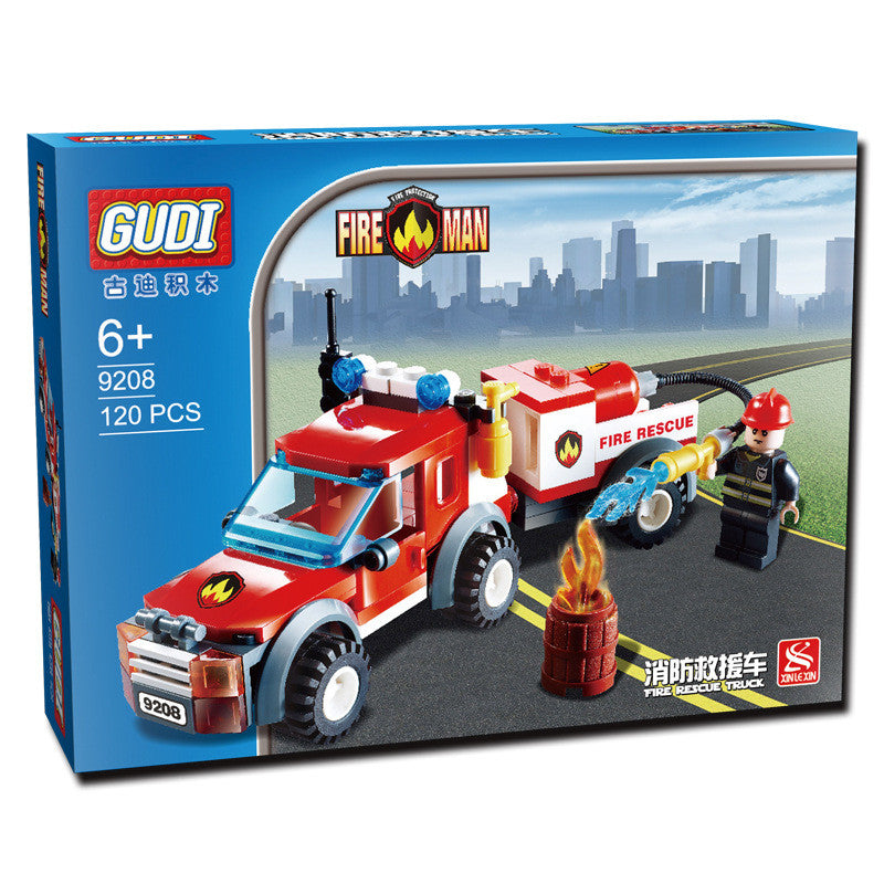 lego fire rescue truck