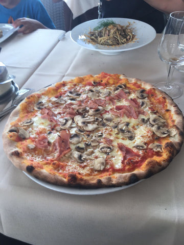 Pizza in Taormina