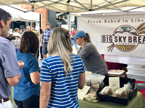 Big Sky Bread at Pepper Place Farmer's Market 