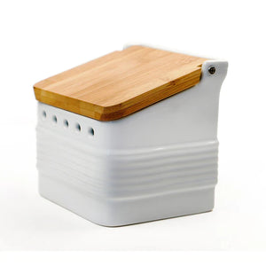 Stoneware Garlic Keep - Tallulahs