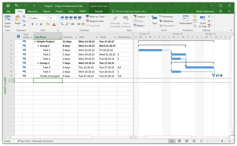 Microsoft Project Professional 2016 Full Version Digital Maze