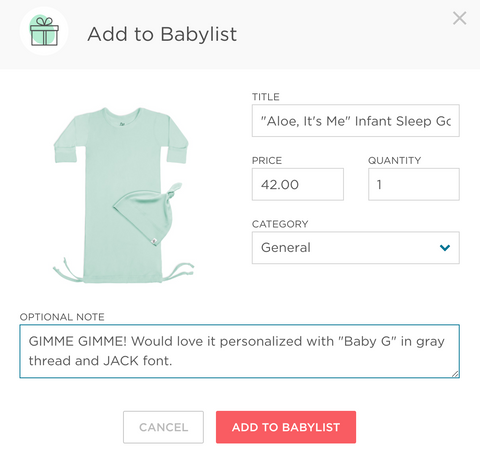 Westyn Baby + Babylist: Ultimate Baby Registry | Westyn Baby Blog