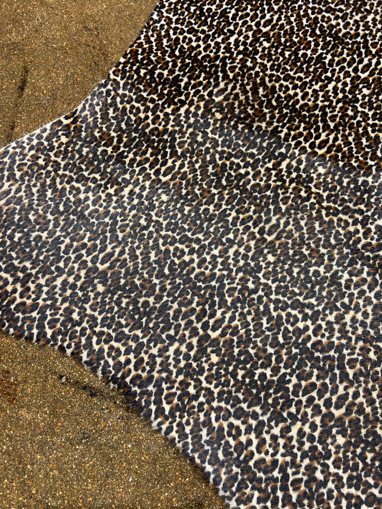 Tiny Leopard Print Cowhide Red Dirt Revivals