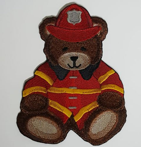 firefighter stuffed bear