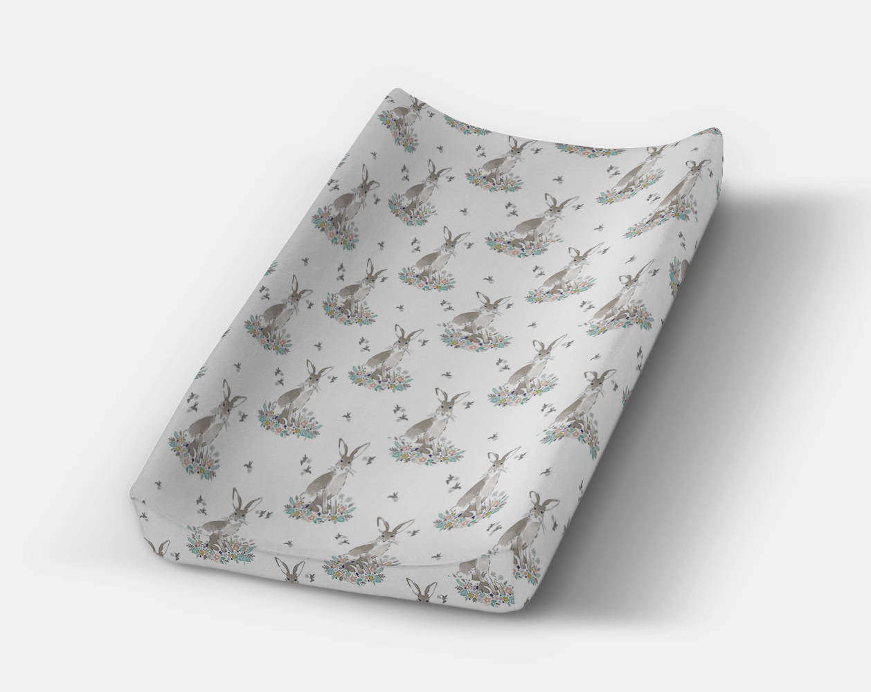 crib sheet and changing pad cover