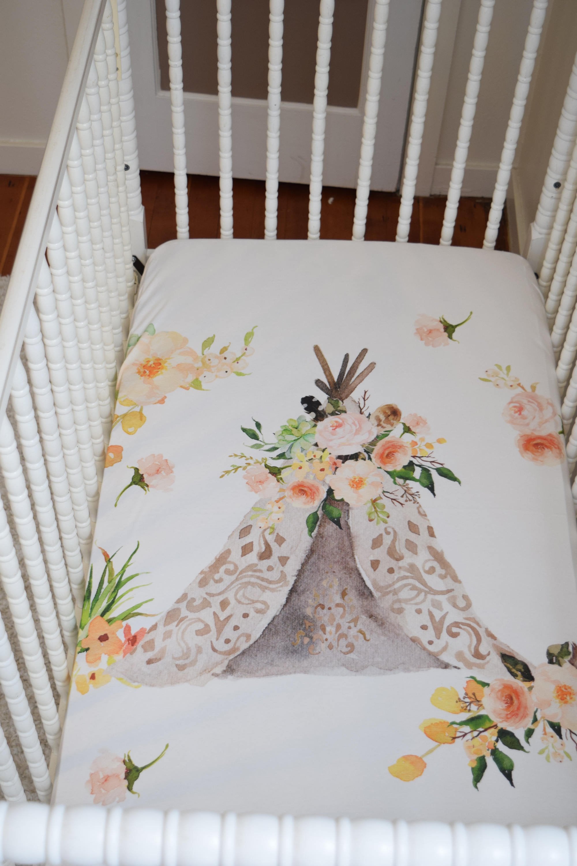 boho crib bedding