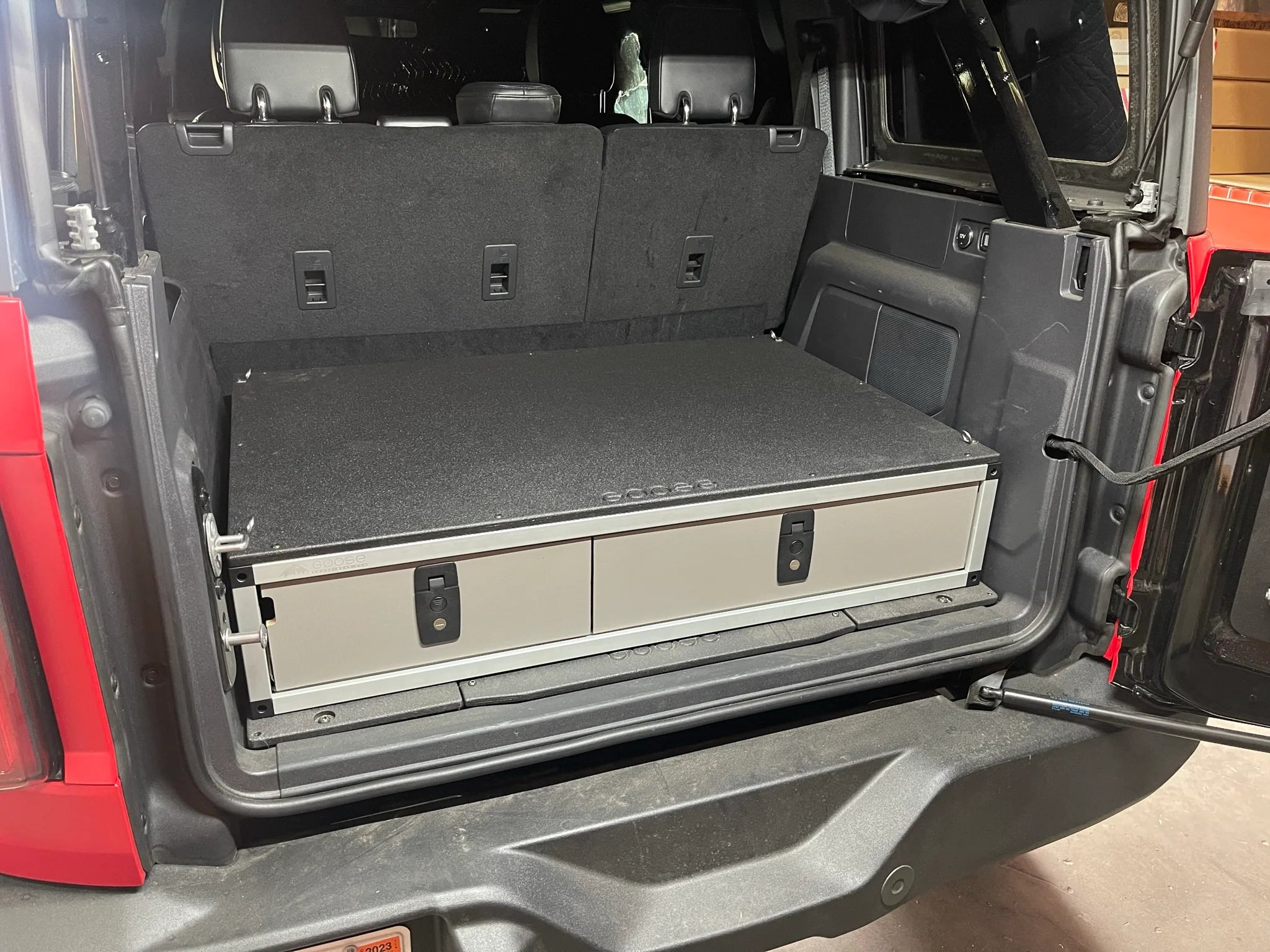 FORD BRONCO 2021-PRESENT 6TH GEN. - SIDE X SIDE DRAWER MODULE - 41 3/8" WIDE X 28" DEPTH