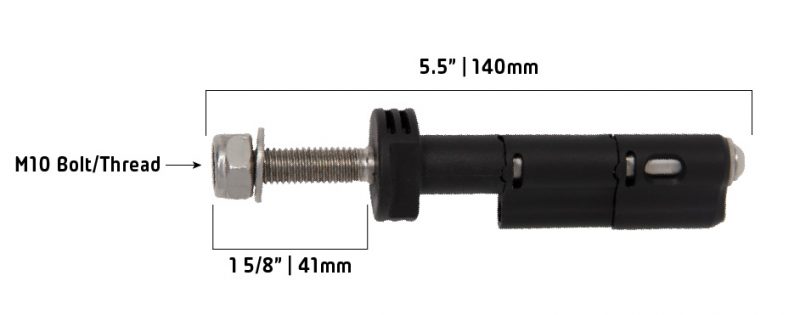 pin setting frame mounting