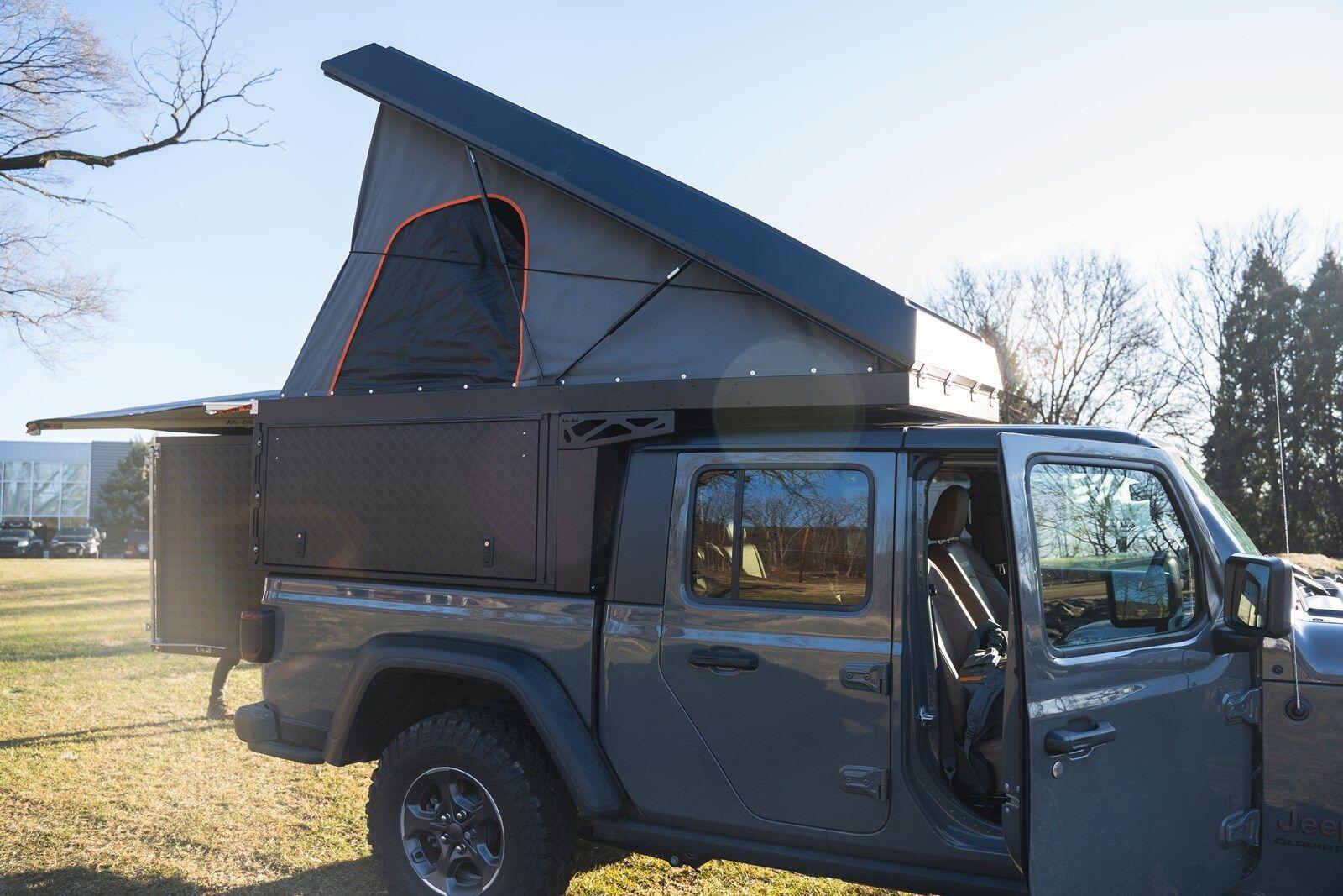 Alu-Cab Jeep Gladiator Canopy Camper — CB Adventure Supply