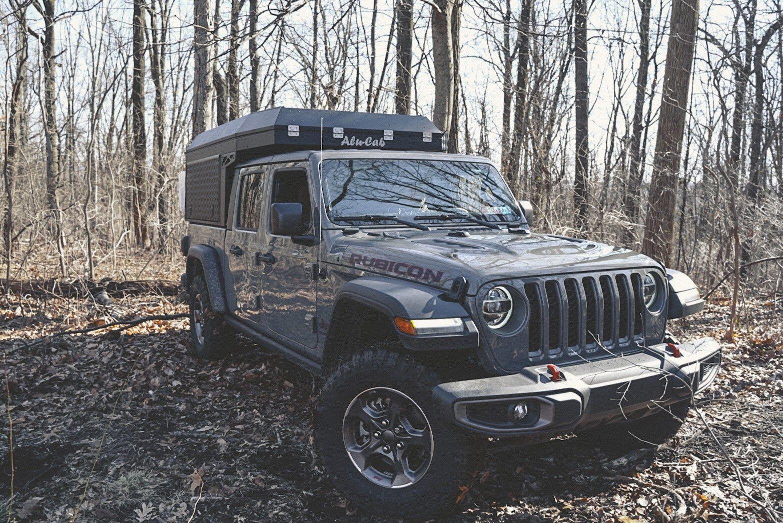 Alu-Cab Jeep Gladiator Canopy Camper — CB Adventure Supply