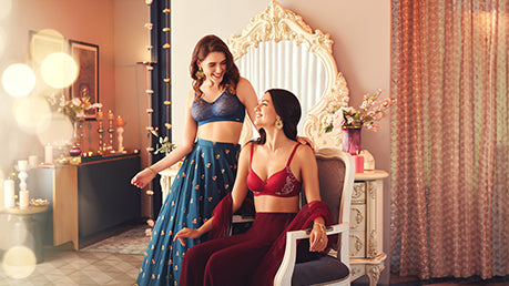 Diwali Lingerie: Stylish Matching Bra and Panty Sets for Festive