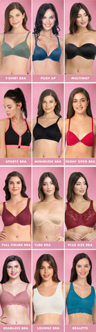 Types of bra based on Functionality
